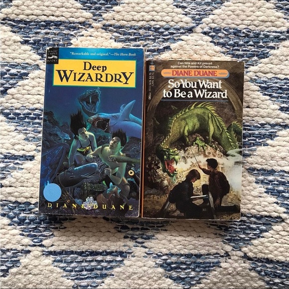 Vintage Diane Duane Deep Wizardry So You Want to be a Wizard Fantasy Fiction PB - Picture 1 of 2